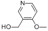 Structure of 3-Pyridinemethanol,4-methoxy-