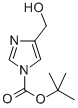 Structure of TERT-BUTYL 4-(HYDROXYMETHYL)-1H-IMIDAZOLE-1-CARBOXYLATE