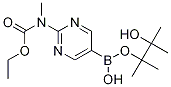 Structure of Ethyl 2-((5-(4,4,5,5-tetramethyl-1,3,2-dioxaborolan-2-yl)pyrimidin-2-yl)amino)acetate