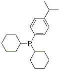 Structure of Dicyclohexyl(4-isopropylphenyl)phosphine