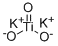 Structure of POTASSIUM TITANATE