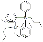 Structure of tetrabutylammonium butyltriphenylborate