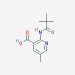Structure of 5-Methyl-2-pivalamidonicotinic acid