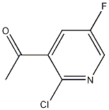 Structure of 1-(2-Chloro-5-fluoropyridin-3-yl)ethanone