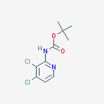 Structure of tert-Butyl 3,4-dichloropyridin-2-ylcarbamate