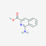 Structure of Methyl 1-aminoisoquinoline-3-carboxylate