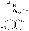 Structure of 1,2,3,4-tetrahydroisoquinoline-5-carboxylic acid hydrochloride