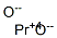 Structure of praseodymium dioxide