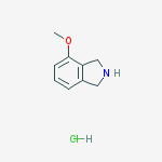 Structure of 4-Methoxyisoindoline hydrochloride