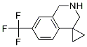 Structure of 7'-(trifluoroMethyl)-2',3'-dihydro-1'H-spiro[cyclopropane-1,4'-isoquinoline]