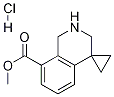 Structure of Methyl 2',3'-dihydro-1'H-spiro[cyclopropane-1,4'-isoquinoline]-8'-carboxylate hydrochloride