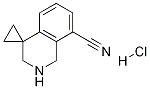 Structure of 2',3'-Dihydro-1'H-spiro[cyclopropane-1,4'-isoquinoline]-8'-carbonitrile hydrochloride
