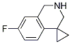 Structure of 7'-fluoro-2',3'-dihydro-1'H-spiro[cyclopropane-1,4'-isoquinoline]