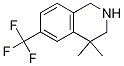 Structure of 4,4-diMethyl-6-(trifluoroMethyl)-1,2,3,4-tetrahydroisoquinoline