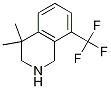 Structure of 4,4-Dimethyl-8-(trifluoromethyl)-1,2,3,4-tetrahydroisoquinoline