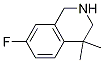 Structure of 7-fluoro-4,4-diMethyl-1,2,3,4-tetrahydroisoquinoline