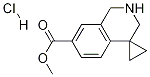 Structure of Methyl 2',3'-dihydro-1'H-spiro[cyclopropane-1,4'-isoquinoline]-7'-carboxylate hydrochloride