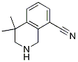 Structure of 4,4-Dimethyl-1,2,3,4-tetrahydroisoquinoline-8-carbonitrile