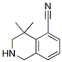Structure of 4,4-Dimethyl-1,2,3,4-tetrahydroisoquinoline-5-carbonitrile