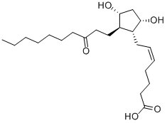 Structure of UNOPROSTONE
