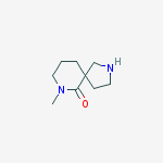 Structure of 7-methyl-2,7-diazaspiro[4.5]decan-6-one(SALTDATA: HCl)