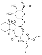 Structure of PERINDOPRIL ACYL-B-D-GLUCURONIDE