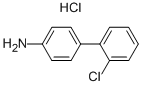 Structure of 2-CHLORO-BIPHENYL-4-YLAMINE HYDROCHLORIDE