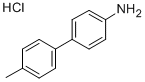 Structure of 4-METHYL-BIPHENYL-4-YLAMINE HYDROCHLORIDE