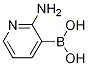 2-aMinopyridin-3-ylboronic acid结构式