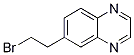 6-(2-Bromoethyl)quinoxaline结构式