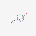 Structure of 2-ethynyl-5-fluoropyrimidine