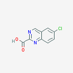 Structure of 6-chloroquinazoline-2-carboxylic Acid