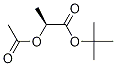 Structure of Propanoic acid, 2-(acetyloxy)-, 1,1-dimethylethyl ester, (2S)-
