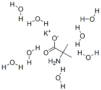 Structure of potassium 2-amino-2-methylpropionate octahydrate