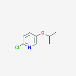 Structure of 2-chloro-5-isopropoxypyridine