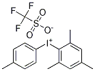 Structure of (4-Methylphenyl)(2,4,6-trimethylphenyl)iodonium triflate