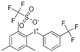 Structure of [3-(Trifluoromethyl)phenyl](2,4,6-trimethylphenyl)iodonium triflate