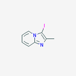Structure of Imidazo[1,2-a]pyridine-3-carboxylic acid, 5-nitro-, ethyl ester