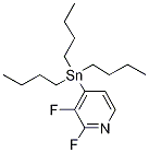 Structure of 2,3-Difluoro-4-(tributylstannyl)pyridine