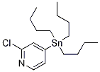 2-氯-4-(三丁基锡烷基)吡啶结构式