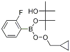 Structure of 2-Cyclopropylmethoxy-6-fluorophenylboronic acid pinacol ester