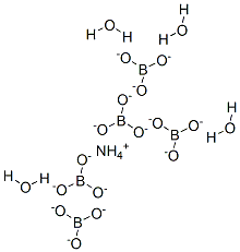 Structure of AMMONIUM PENTABORATE TETRAHYDRATE