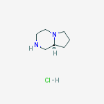 Structure of (S)-Octahydropyrrolo[1,2-a]pyrazine hydrochloride