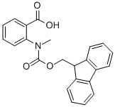Structure of FMOC-2-METHYLAMINOBENZOIC ACID