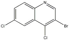 Structure of 3-Bromo-4,6-dichloroquinoline