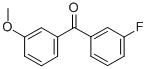 Structure of 3-FLUORO-3-METHOXYBENZOPHENONE
