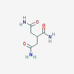 Structure of 3-CARBAMOYLPENTANEDIAMIDE
