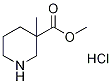 Methyl 3-Methylnipecotate HCl结构式