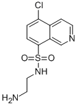 Structure of 8-Isoquinolinesulfonamide, N-(2-aminoethyl)-5-chloro- Dihydrochloride