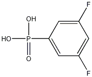 Structure of (3,5-Difluorophenyl)phosphonic acid